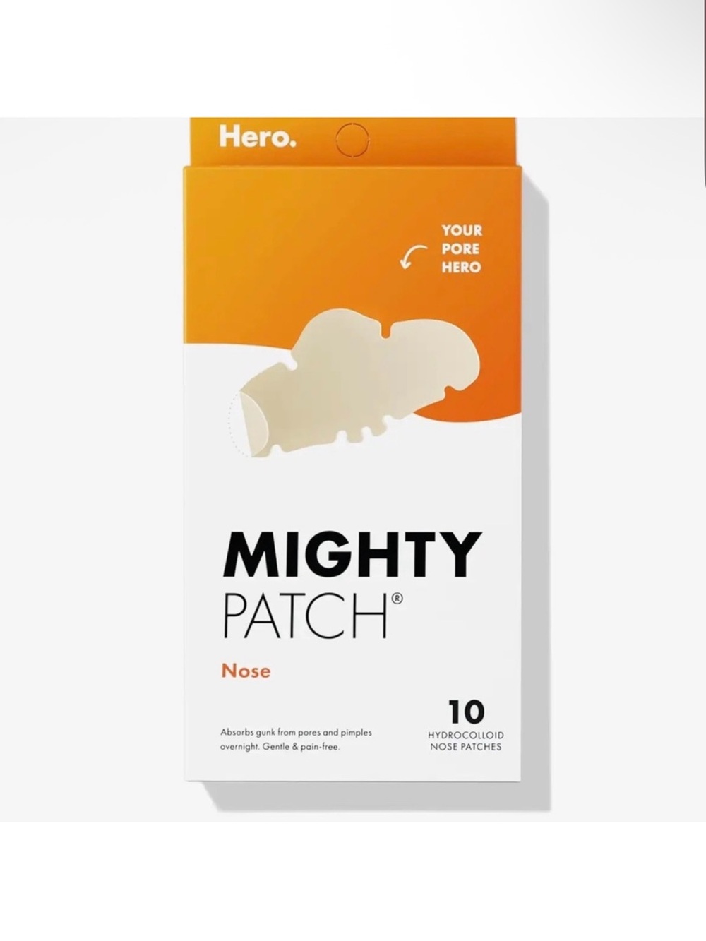 Hero Cosmetics Mighty Patch Nose Pore Strips 10 Count New